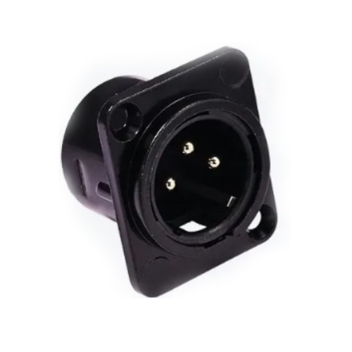 JSJ SC3MD-B Steel XLR Male Module for Faceplate | Audio...