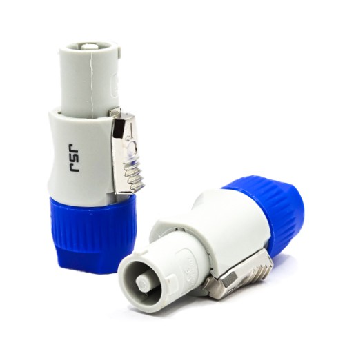 JSJ T-353 PowerCON Male Connector White (Power Out) | Professional Power Connector