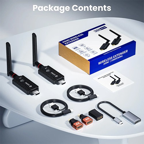 Syong S-EXT-HWL-200M Wireless HDMI Extender 200mtr