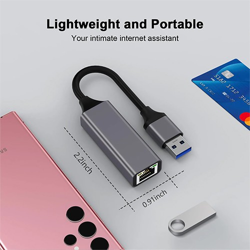 Syong S-HB-U-101B USB To RJ45 Adapter 1000MBPS