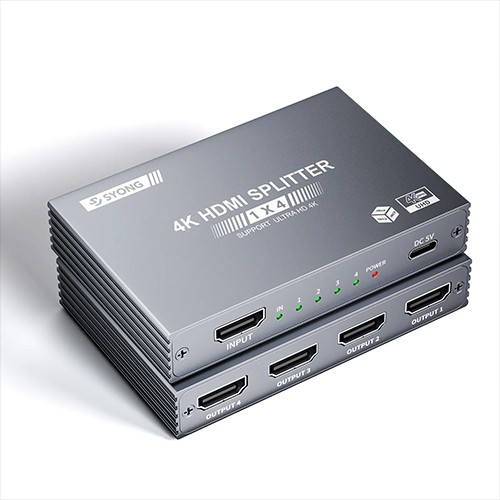 Syong S-SP-4K-104D  4K HDMI Splitter 1x4