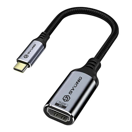 Syong S-AT-4K-HTC-0.25MC Type C To HDMI Adapter 4K 60Hz