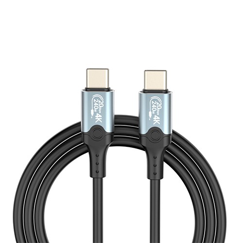 Syong S-TPC-T32B-2M USB 3.2 Type C Cable 2mtr 20GBPS 4K 60Hz 240W PD