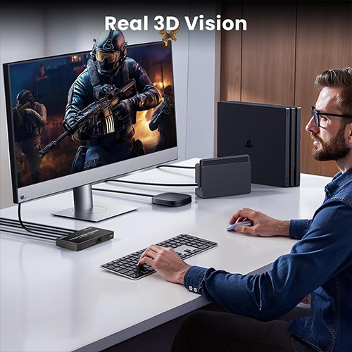 Syong S-SW-4K-301C 4K HDMI Switch 3x1