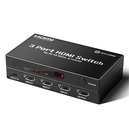 Syong S-SW-4K-301C 4K HDMI Switch 3x1