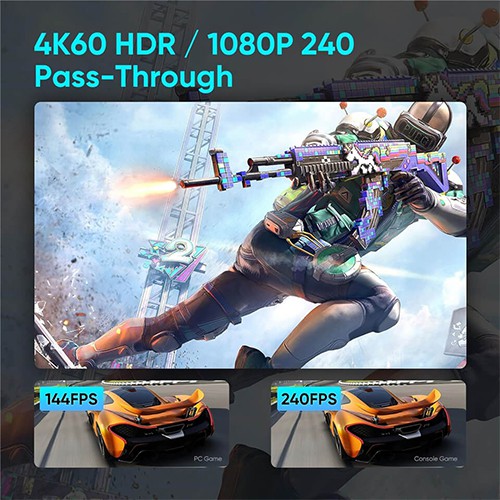 محول Syong S-AT-4K-HTC-0.25MC من النوع C إلى HDMI بدقة 4K و60 هرتز