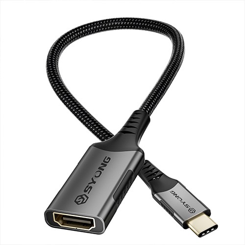 Syong S-AT-8K-HTC-0.25M Type C To HDMI Adapter 8K-60Hz...