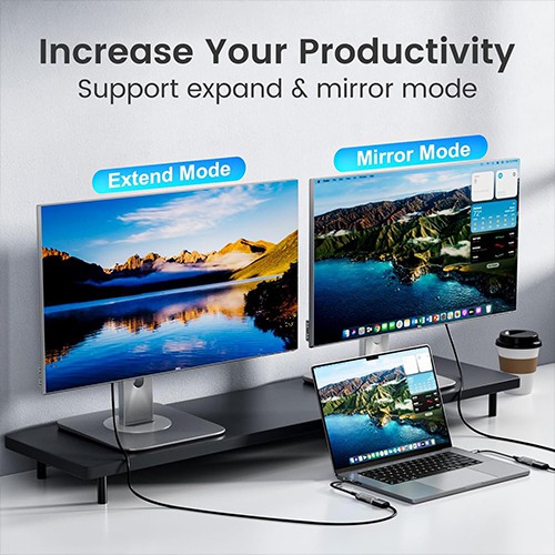 Syong S-AT-8K-HTC-0.25M Type C To HDMI Adapter 8K-60Hz 4K-120Hz