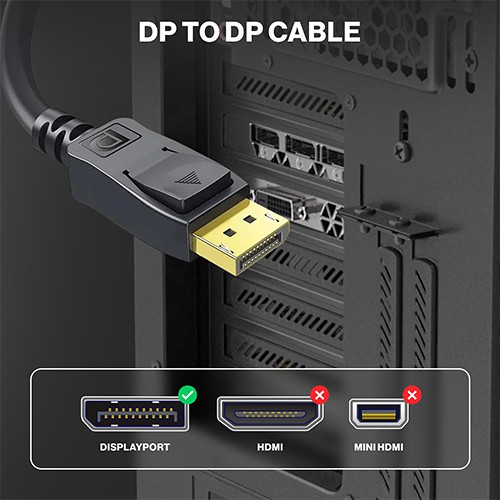 Syong  S-DP-D12 DP Cable 1.2V 4K 60Hz