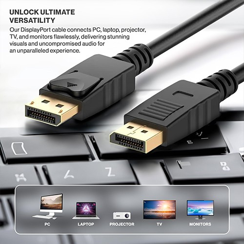 Syong  S-DP-D12 DP Cable 1.2V 4K 60Hz