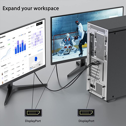 Syong  S-DP-D12 DP Cable 1.2V 4K 60Hz
