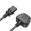 Syong S-PC-UKPC-1MM Pc Power Cord Uk Plug