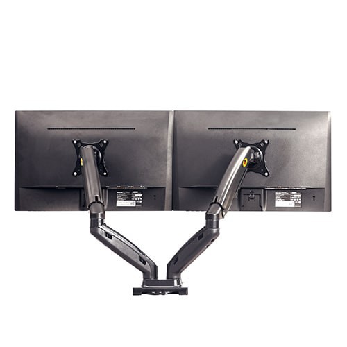 North Bayou NB F160Premium Dual Monitor Mechanical Gas Spring Monitor Arm