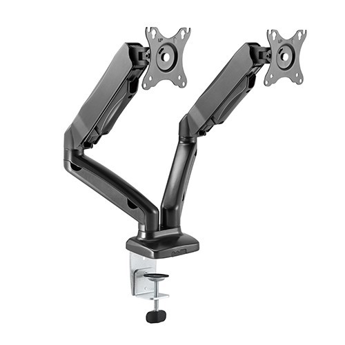 Skill Tech SH130 C024 Dual Monitor Thin Gas Spring Dual Monitor Arm