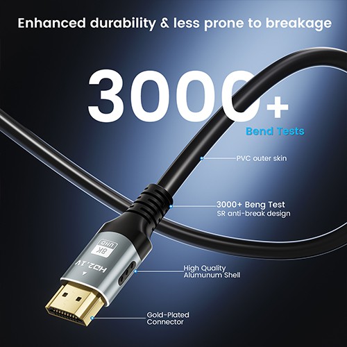 Syong HDMI Cable UHD 2.1V 8K 60Hz