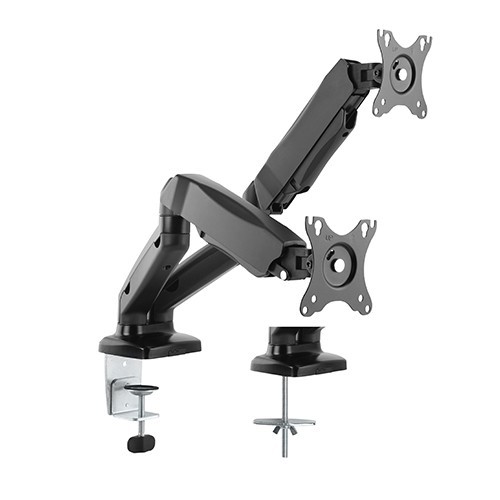 Skill Tech SH130 C024 Dual Monitor Thin Gas Spring Dual Monitor Arm