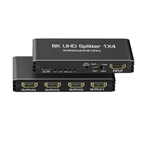 مقسم HDMI 8K من Syong طراز S-SP-8K-104 1x4