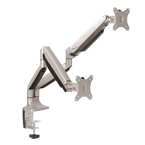 Skill Tech SH 100 C024 Premium Dual Monitor Gas Spring Monitor Arm