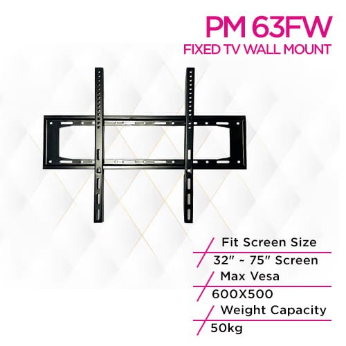 حامل تلفزيون ثابت Primestar PM 63FW