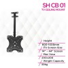 حامل تلفزيون Skill Tech SH CB 01 للسقف