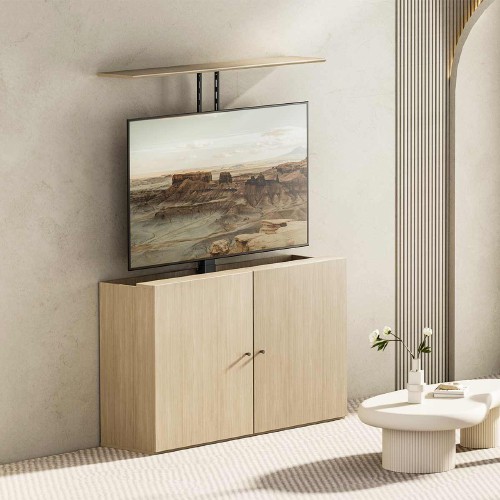 رافعة تلفزيون كهربائية من Skill Tech طراز SH 48MX قابلة للظهور والانزلاق