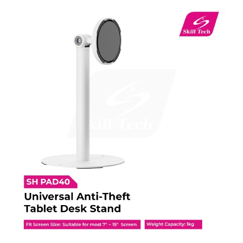 Skill Tech SH PAD40 Universal Anti-Theft Tablet Desk Stand