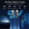 كابل HDMI من الألياف الضوئية من Syong AOC 2.1 فولت 8K 60 هرتز
