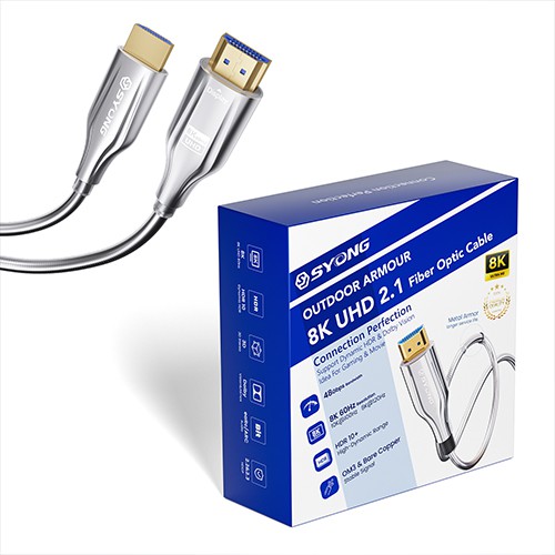 Syong Outdoor Armour HDMI Cable AOC 2.1V 8K 60Hz