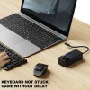محول USB من Syong طراز S-HB-U-105B ذو 5 منافذ من النوع C، 3.0 PD