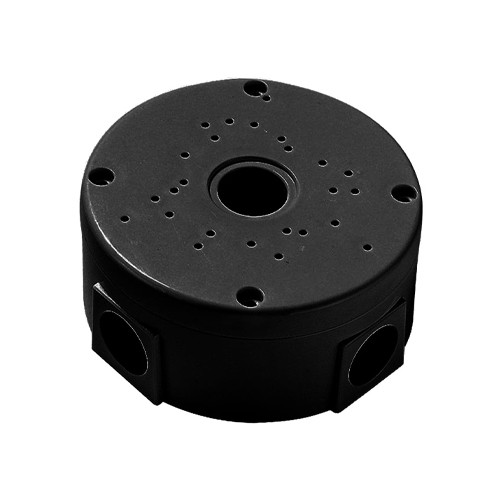 صندوق خلفي دائري من مادة PVC مقاس 120 × 50 مم (أسود) من i-Link i-L-BB04