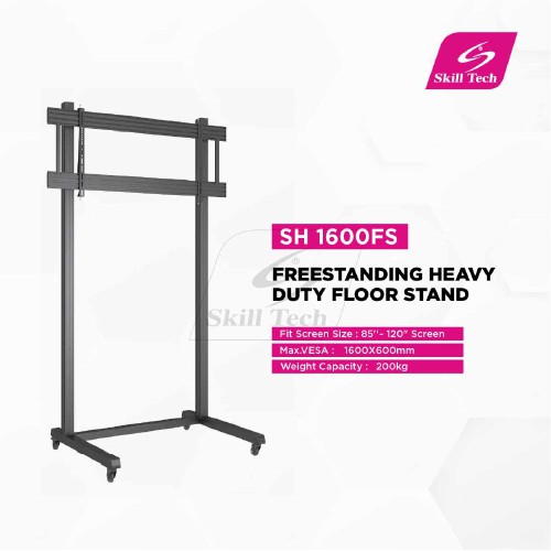 Skill Tech SH 1600FS Extra Large Heavy Duty TV Floor Stand