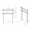 Skill Tech SH 1600FS Extra Large Heavy Duty TV Floor Stand