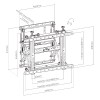 Skill Tech SH-VW600 Quick Release Video Wall Mount