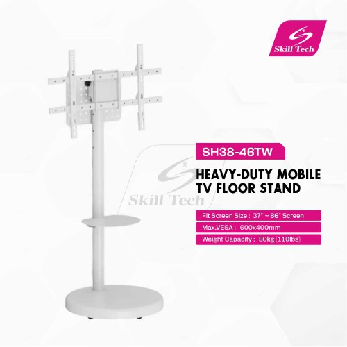 Skill Tech SH38 46TW Mobile TV Floor Stand
