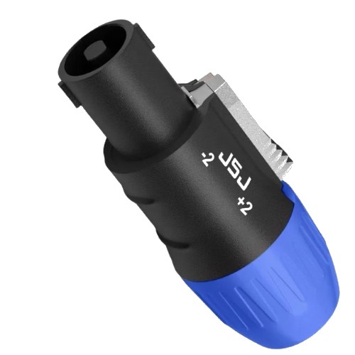 JSJ T-307 Speakon Male Connector Black | Professional...