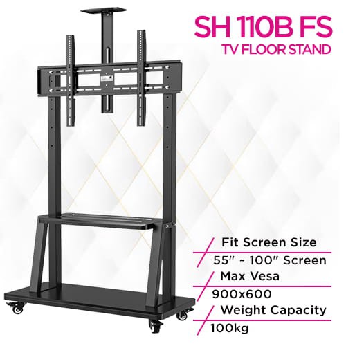 حامل تلفزيون متين واقتصادي من سكيل تك (SH 110B FS)