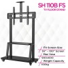 Skill Tech SH 110B FS Economy Heavy Duty TV Trolley Stand