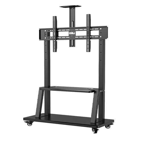 Skill Tech SH 110B FS Economy Heavy Duty TV Trolley Stand