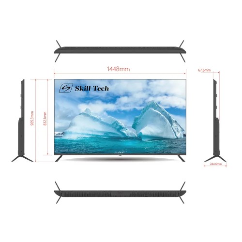 Skill Tech SK6550S4KFL 65" LED Smart TV