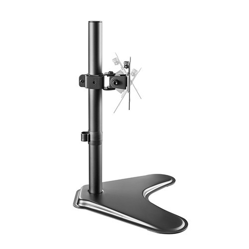 Skill Tech SH T01 Single-Monitor Steel Articulating Monitor Mount