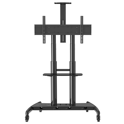North Bayou NB AVA 1800-70-1P Height Adjustable TV Trolley Stand