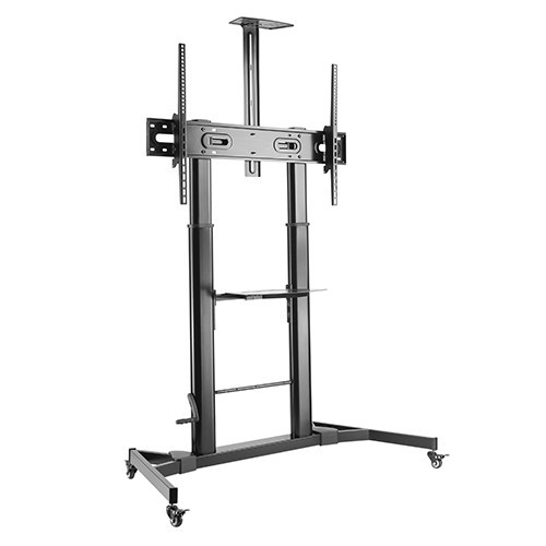 Skill Tech SH 777FS CR Crank Handle Height Adjustable Tv Stand