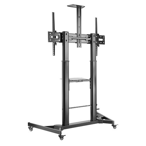 Skill Tech SH 777FS CR Crank Handle Height Adjustable Tv Stand