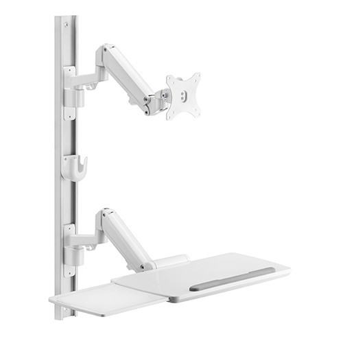 Skill Tech SH MED02-2 Medical Ergonomic Mount Workstation