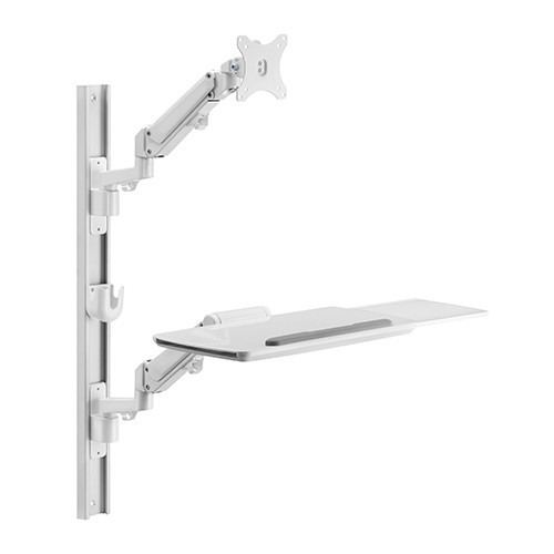 Skill Tech SH MED02-2 Medical Ergonomic Mount Workstation