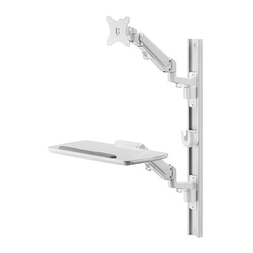 Skill Tech SH MED02-2 Medical Ergonomic Mount Workstation