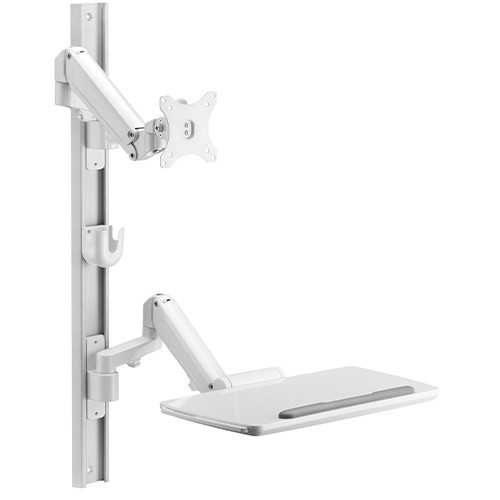Skill Tech SH MED02-2 Medical Ergonomic Mount Workstation