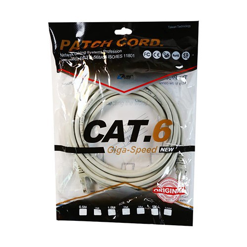 Giga-Speed Ethernet Patch Cord CAT6